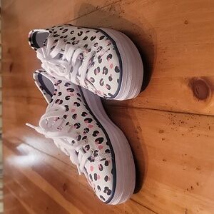 Leopard print platform KEDS